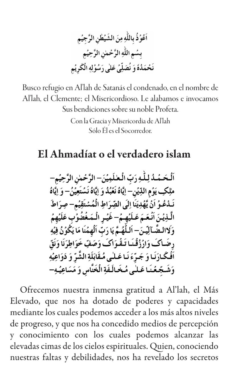 Ahmadiat: El Verdadero Islam