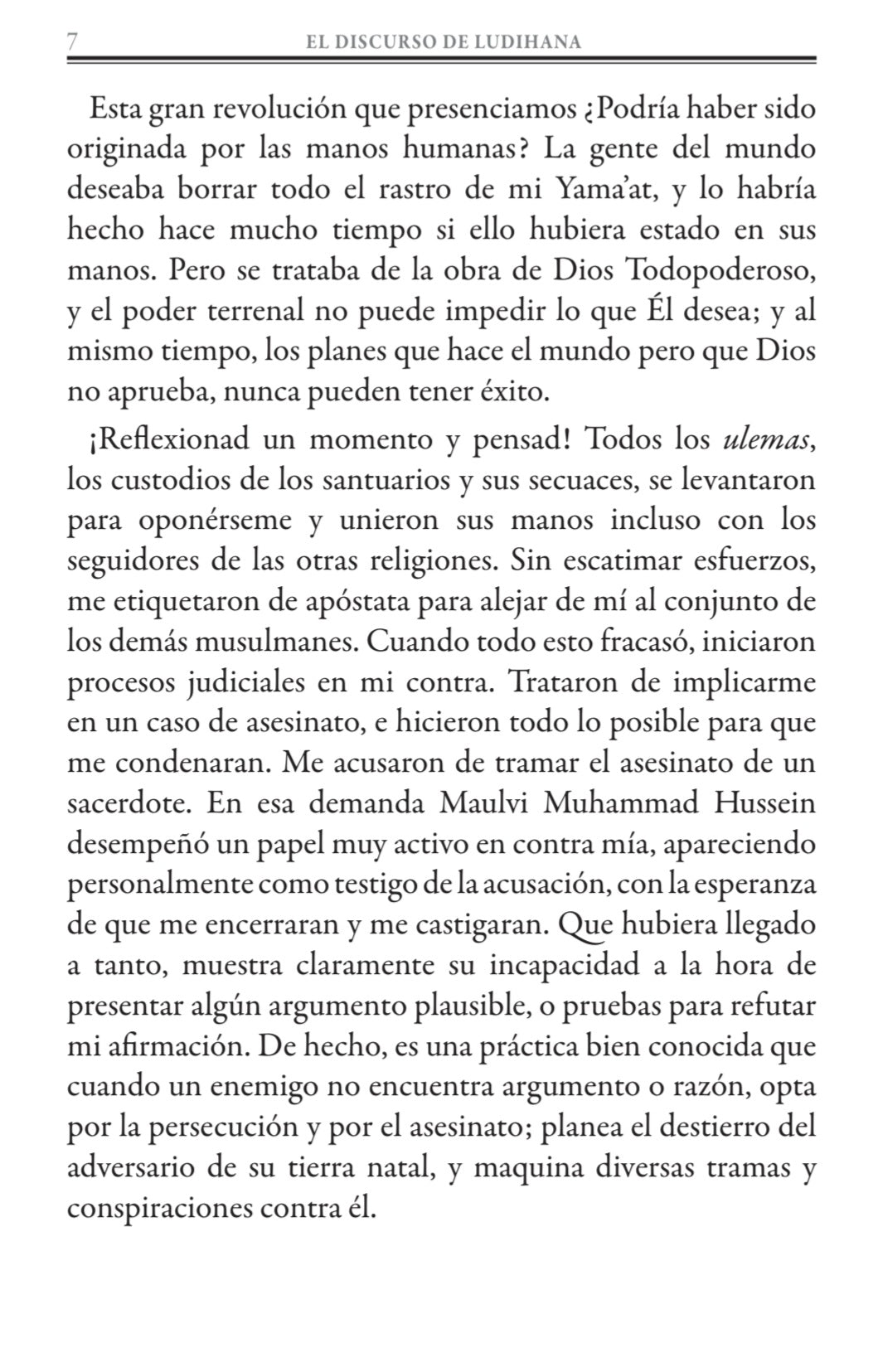 El Discurso de Ludihana