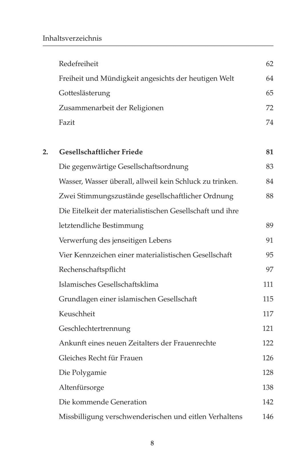 Islam - Antworten auf die Fragen unserer Zeit.