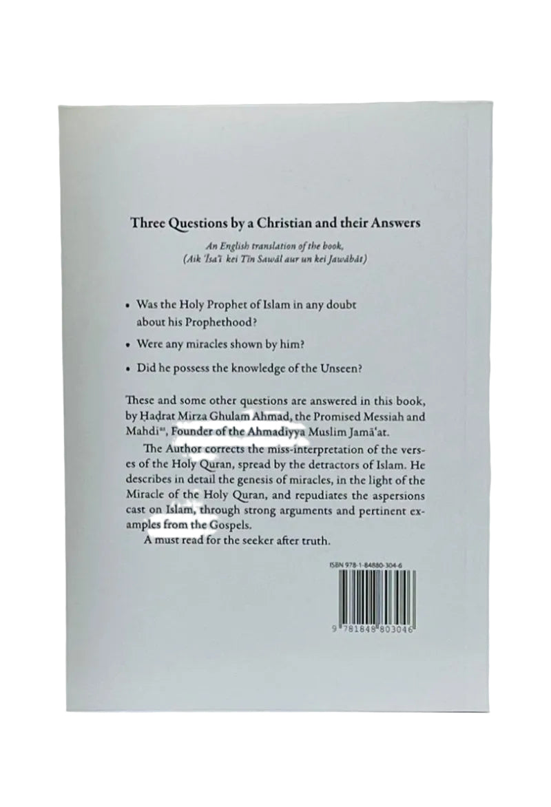 Back cover of a book with text and a barcode on a white background