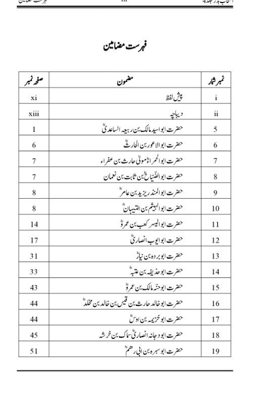 Ashab-e-Badr Volume 4 اصحاب بدر جلد