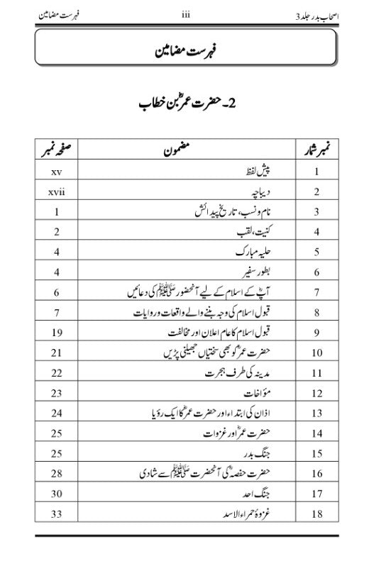Ashab-e-Badr Volume 3 اصحاب بدر جلد