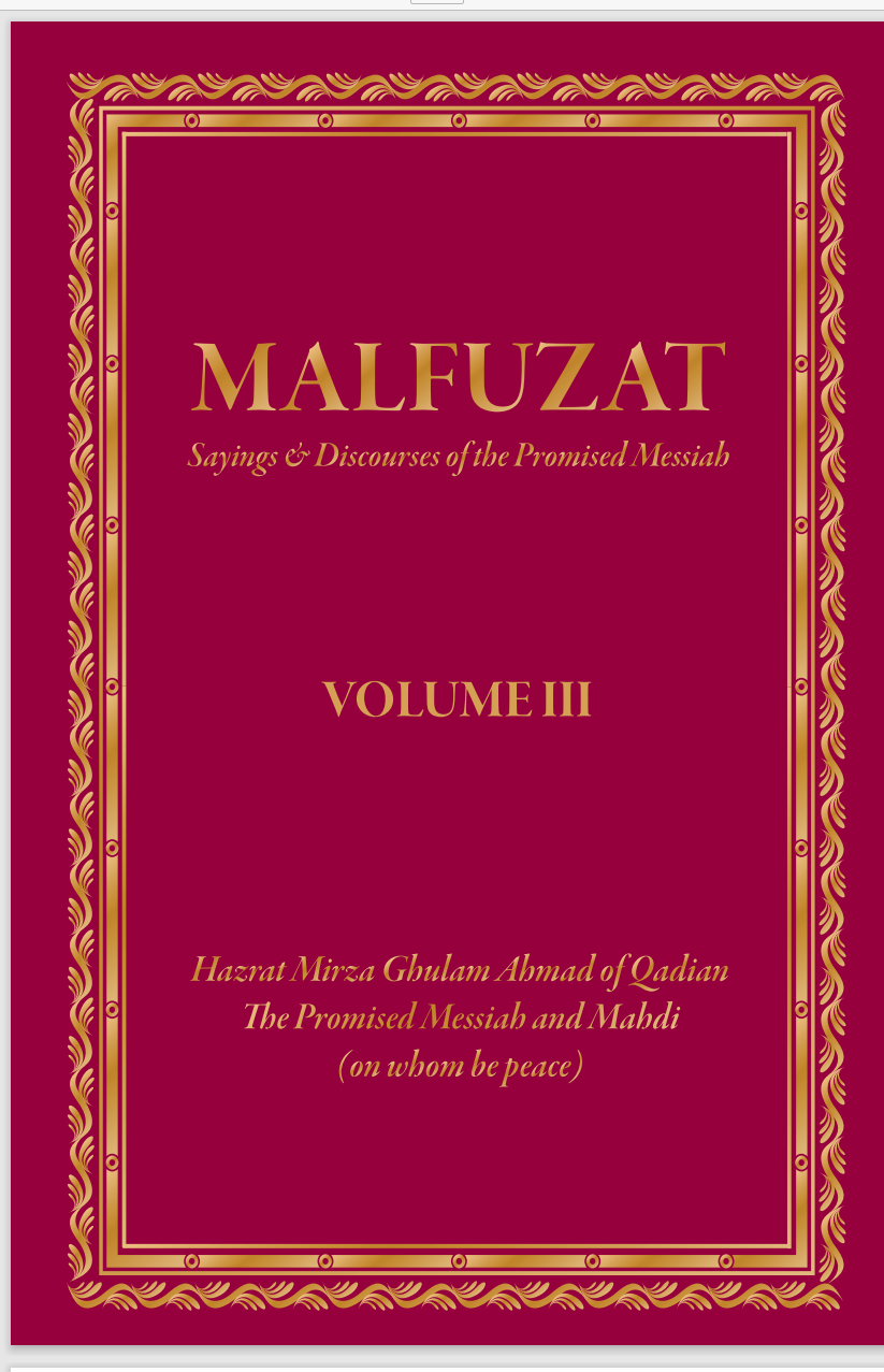 Malfuzat – Volume 3