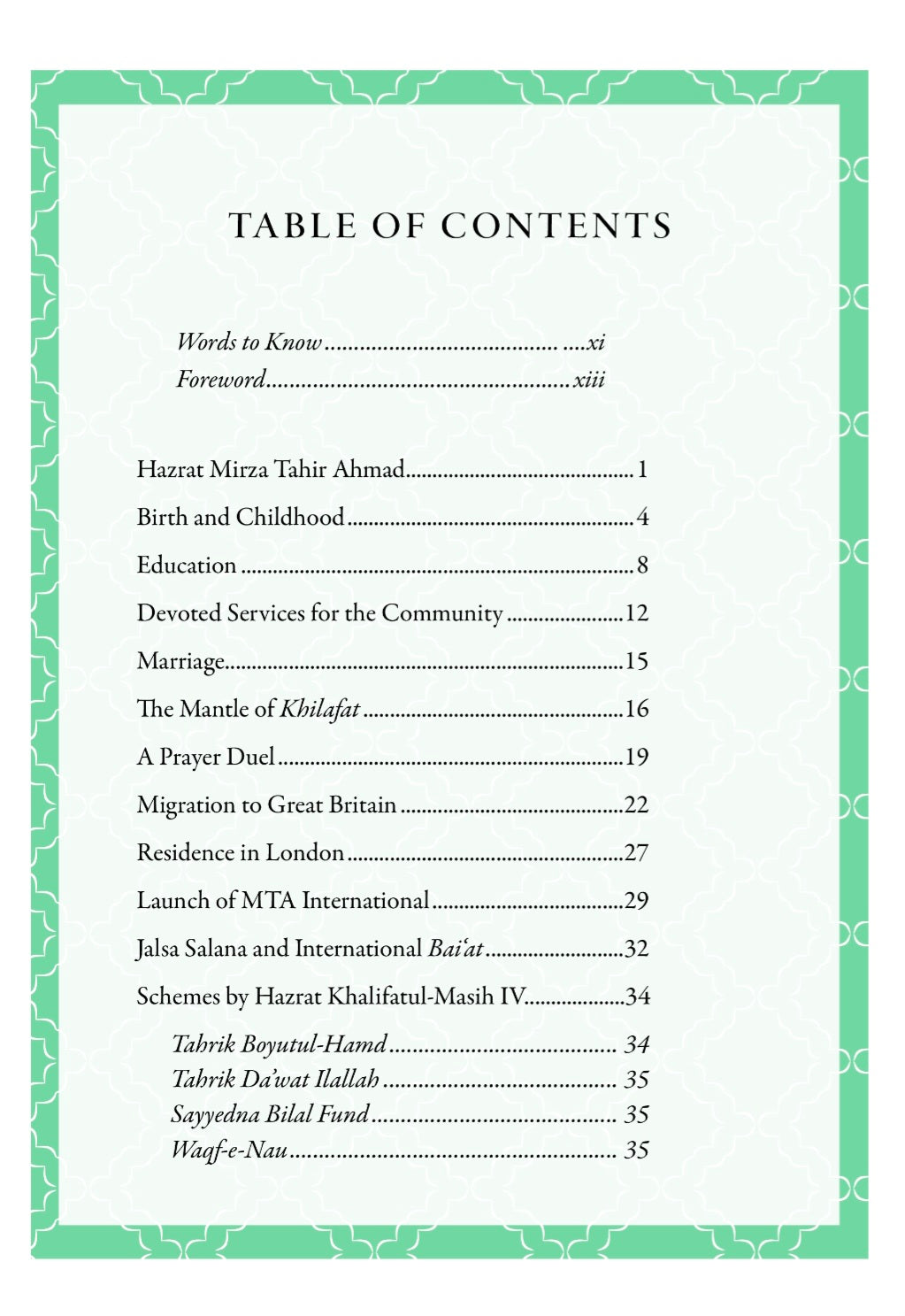 Khalifatul Masih the IV