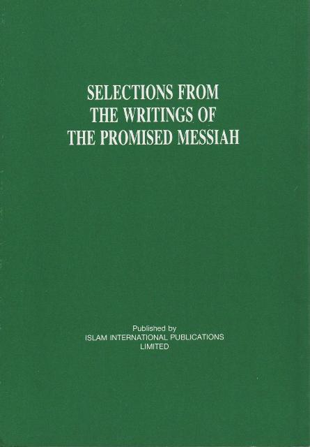 Selection from the writings of the Promised Messiah (chinese)