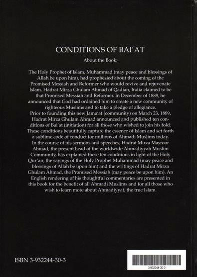 Die Bedingungen Des Bai'at.