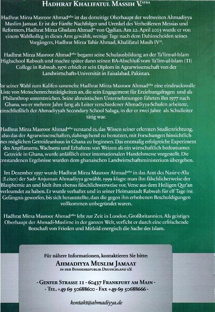 Der Weg zum Religiousen Frieden