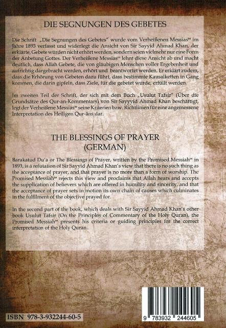 Die Segnungen des Gebetes.