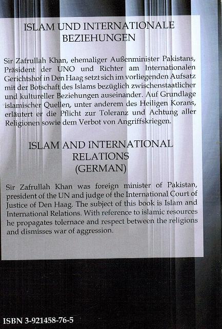 Islam und Internationale Beziehungen