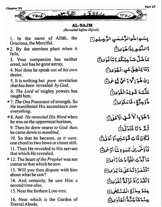 Holy Quran with English translation by Moulvi Sher Ali (ra)