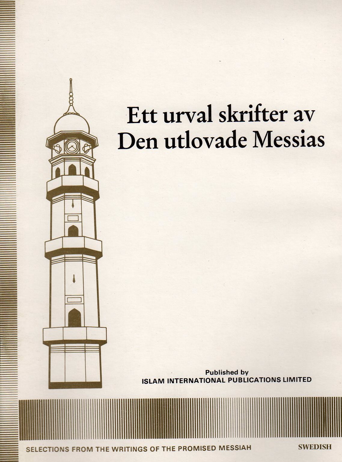Selection from the Writings of the Promised Messiah