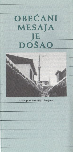 Promised Messiah has come