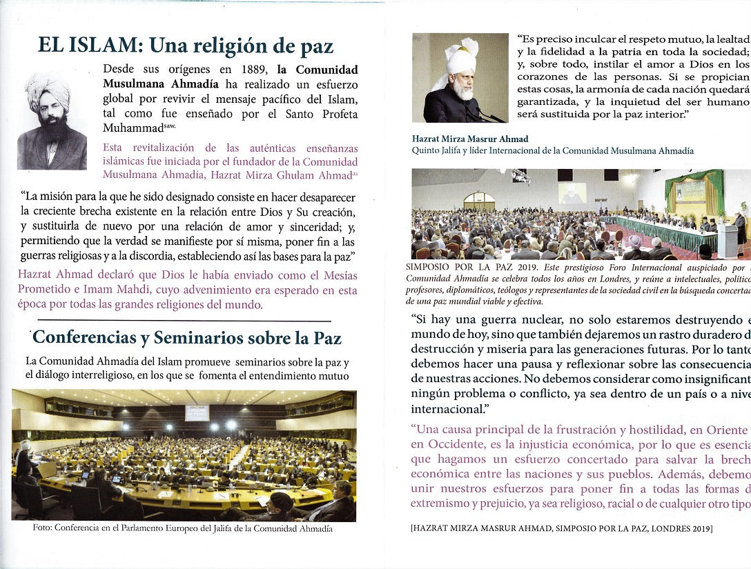 Claves Para La Paz Mundial (100 pamphlets)