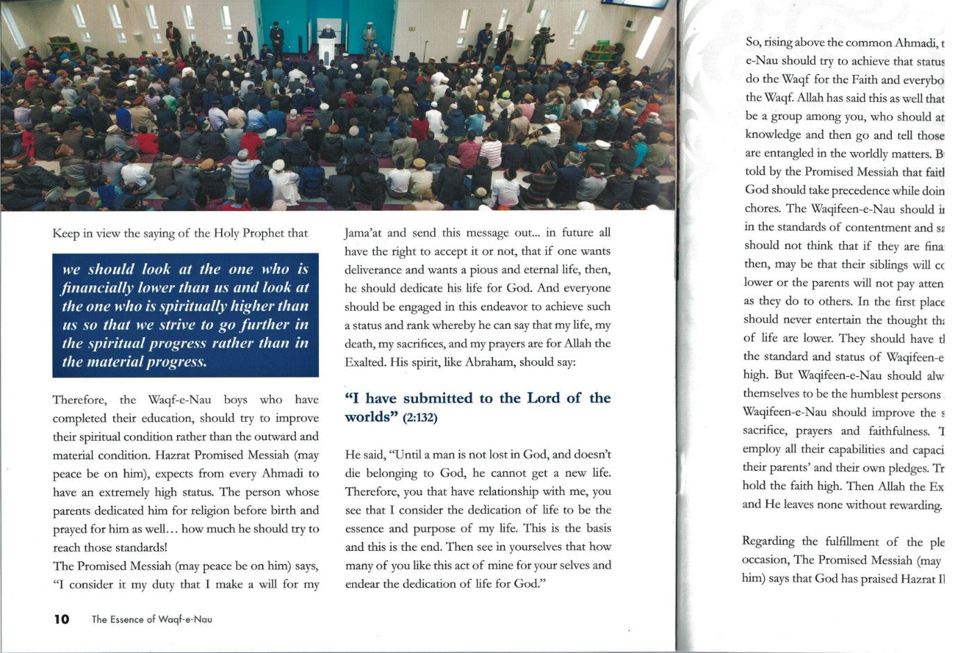 constitution for waqfeen-e-nau