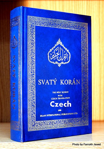 Holy Quran with Czech translation  (Svatý korán se čínským překladem)