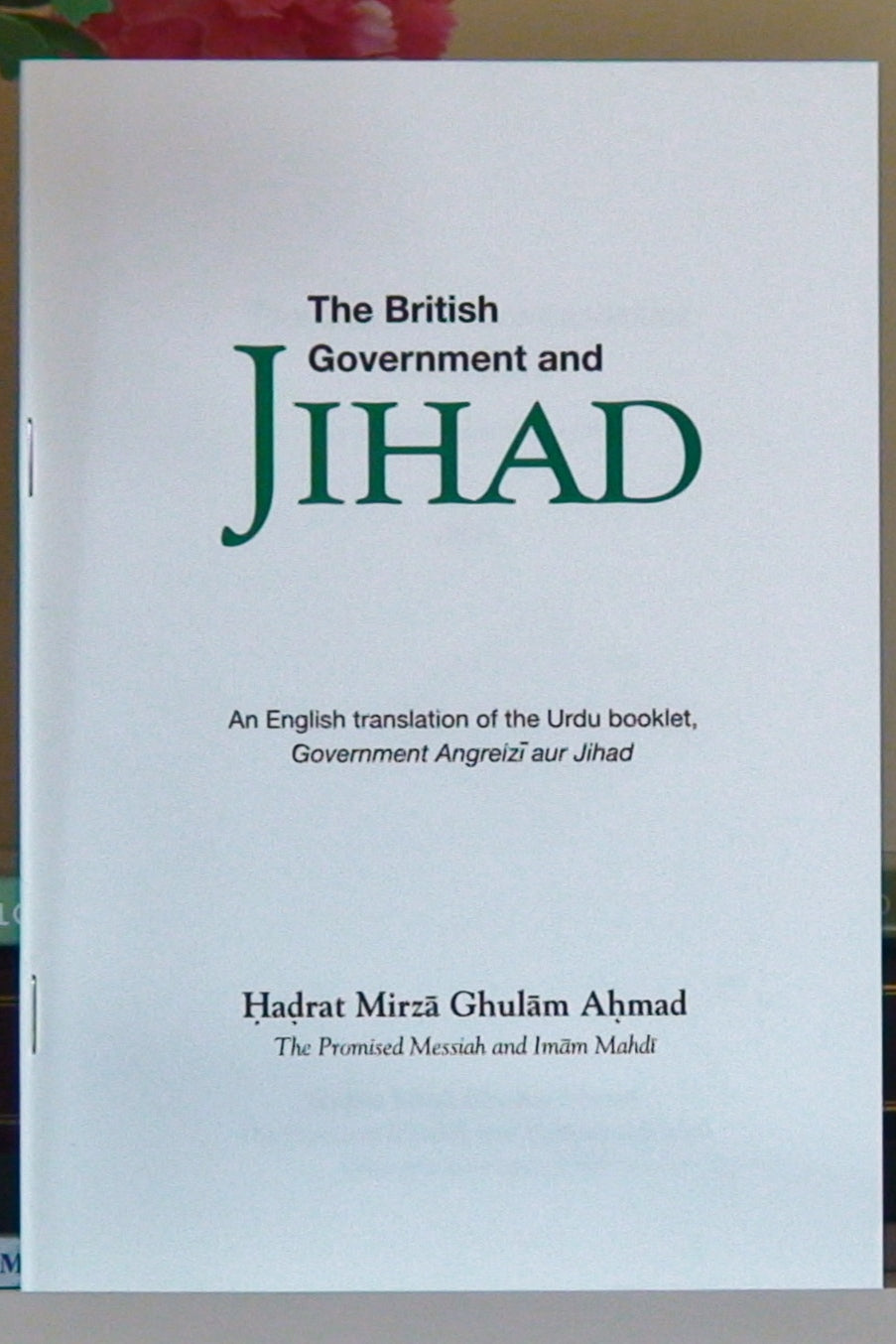 The British Govt and Jihad