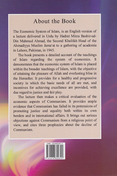 The Economic System of Islam