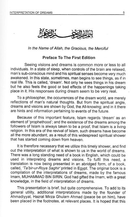 Interpretation of dreams