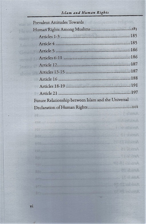 Islam and Human Rights (Softcover)