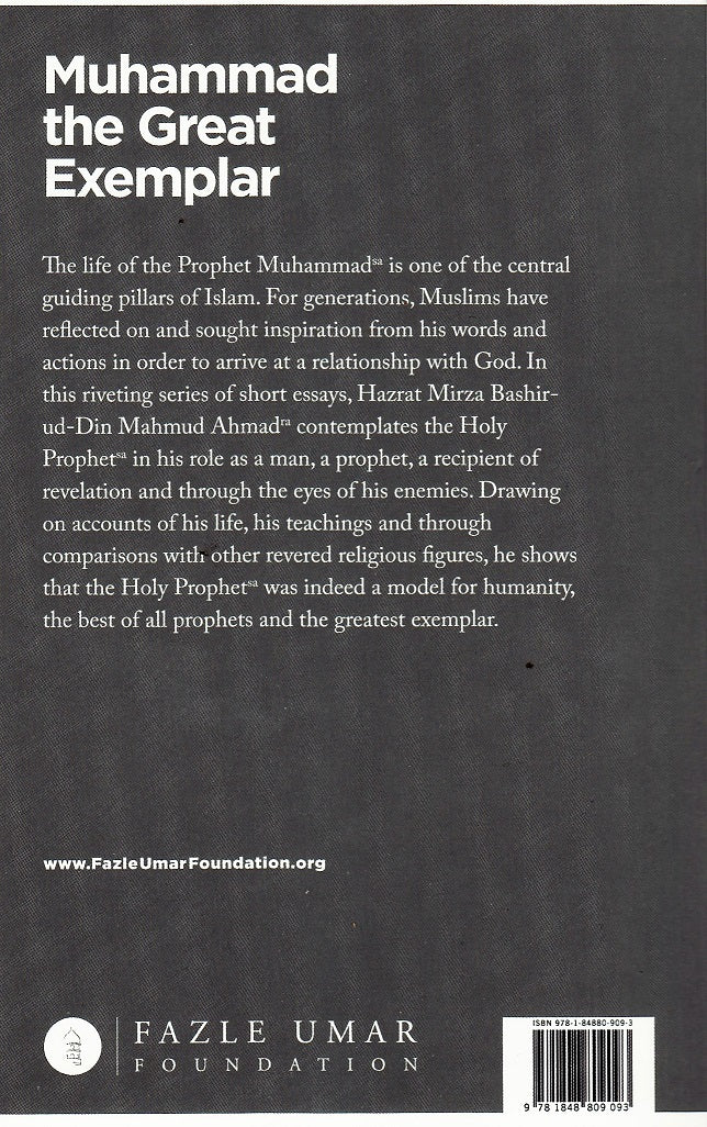 Muhammad, The Great Exemplar