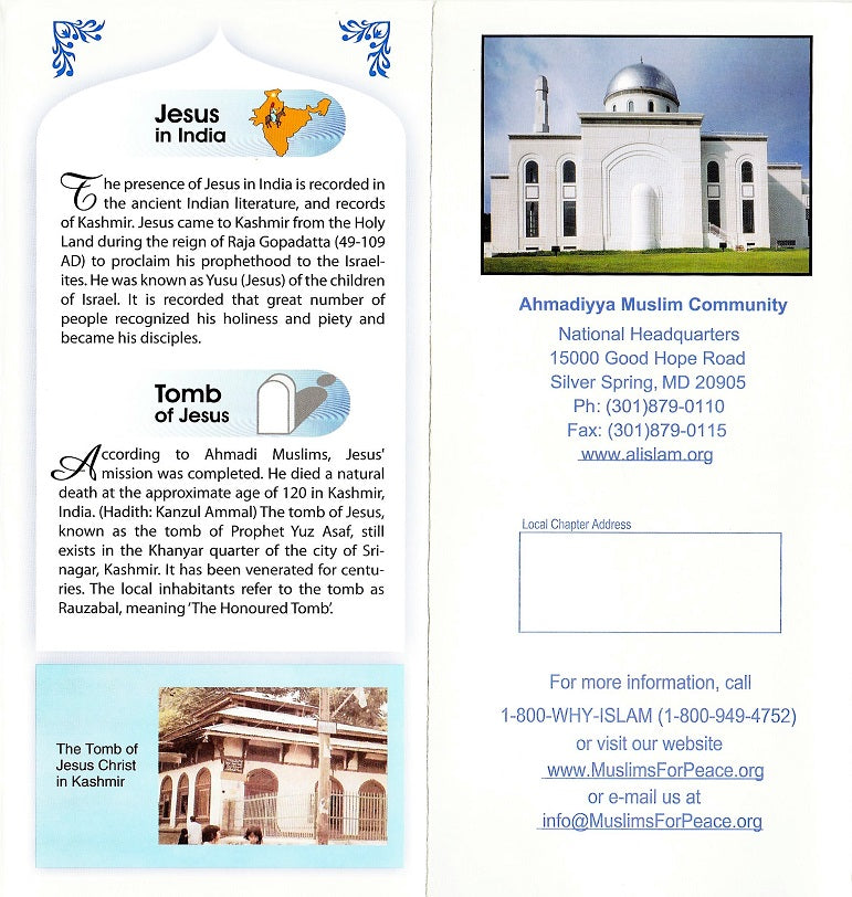 Jesus son of Mary (100 pamphlets)