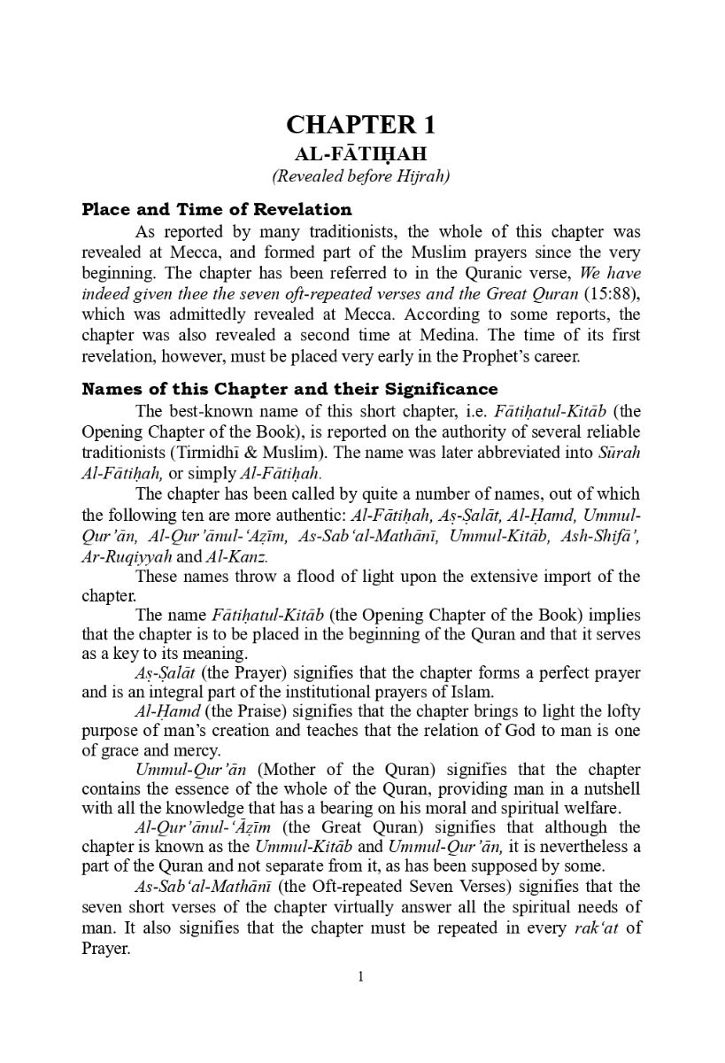 Holy Quran with English Commentary in 5 Volumes