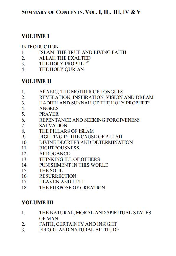 Essence of Islam 5 Volume Set