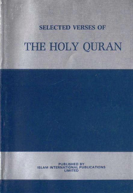 Selected Verses of the Holy Quran