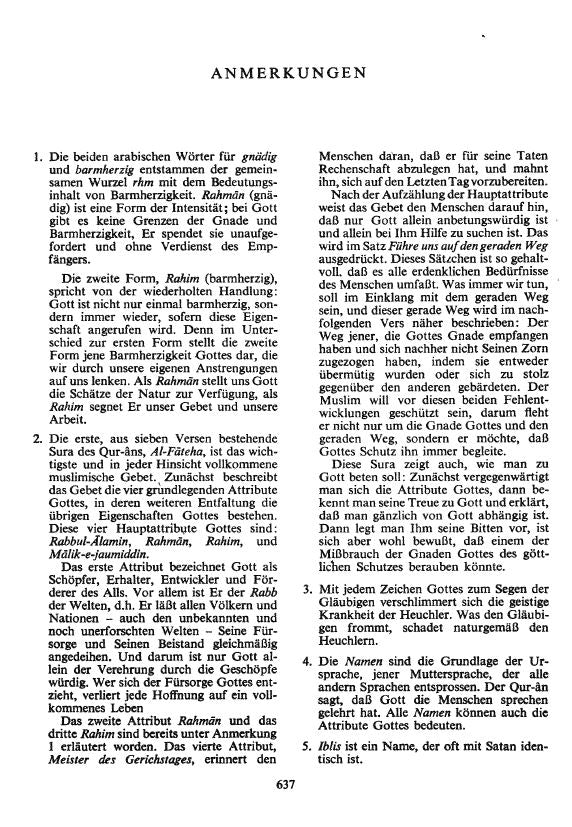 Holy Quran with German translation  (HEILIGER QURAN MIT DEUTSCHER ÜBERSETZUNG)