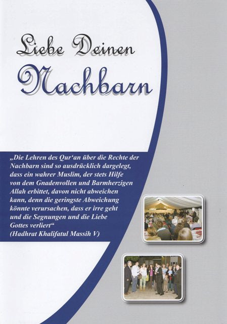 Liebe Deinen Nachbarn.