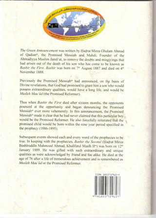 The Green Announcement