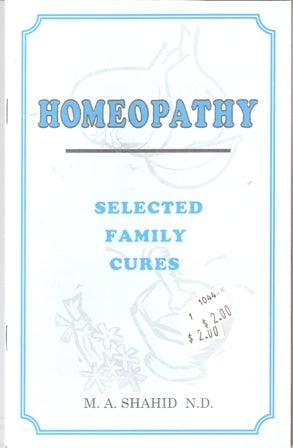 Homeopathy, selected Family cures