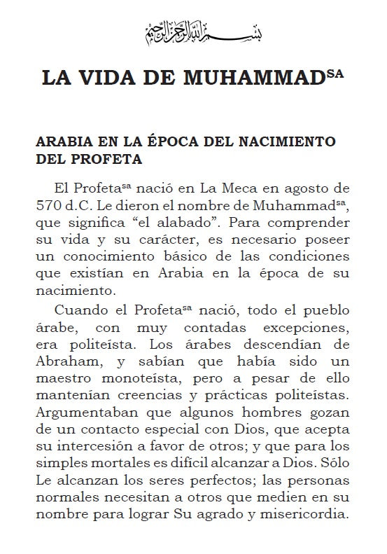 La Vida De Muhammad