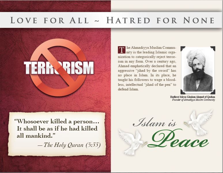 Muslims for Peace (100 pamphlets)