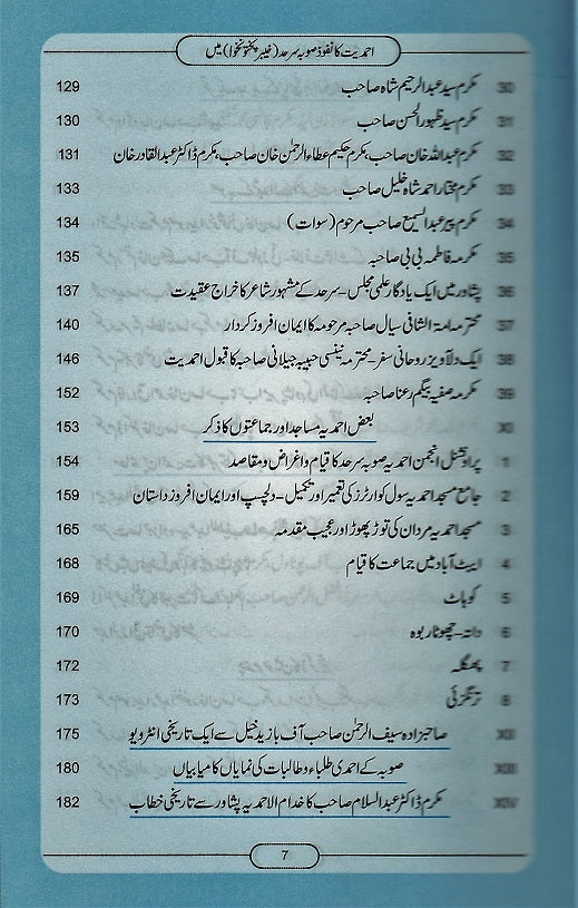 Spread of Ahmadiyyat in Khyber Pakhtunkhawa Province of Pakistan Volume 2 ( احمدیت کا نفوذ صوبہ سرحد میں, حصہ دوم )