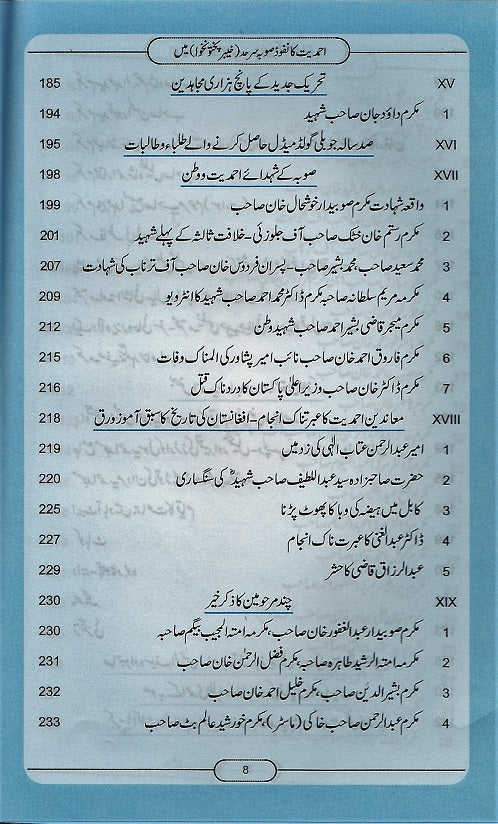 Spread of Ahmadiyyat in Khyber Pakhtunkhawa Province of Pakistan Volume 2 ( احمدیت کا نفوذ صوبہ سرحد میں, حصہ دوم )