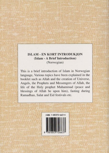 A brief introduction to Islam