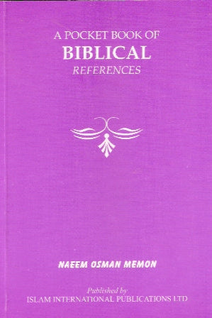 A pocket book of biblical references