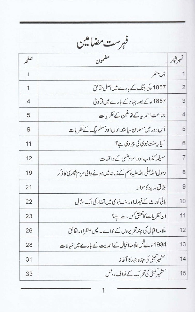 A Pakistani Court's Decision about Ahmadies  (احمدیوں کے بارہ میں ایک فیصلہ)