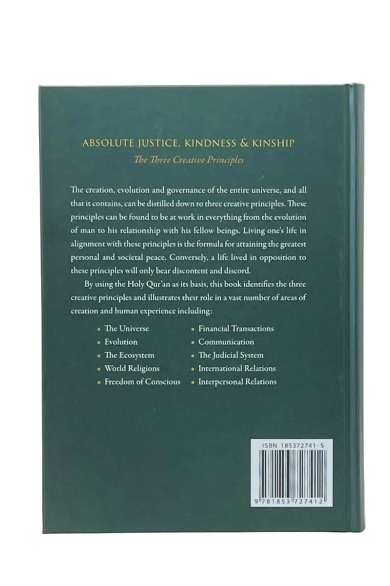 Book cover with text on a white background