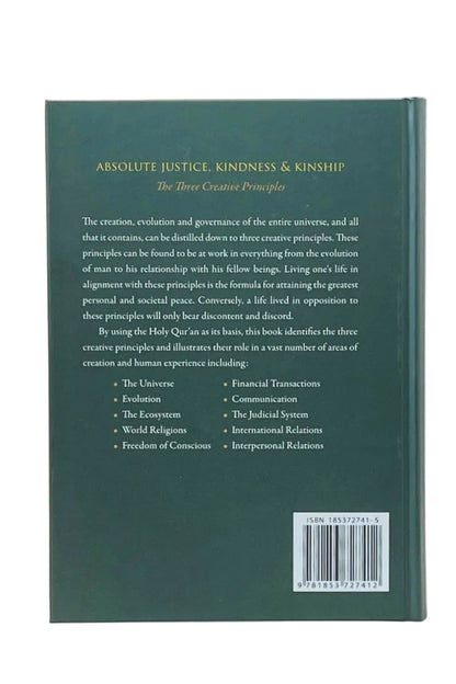 Book cover with text on a white background