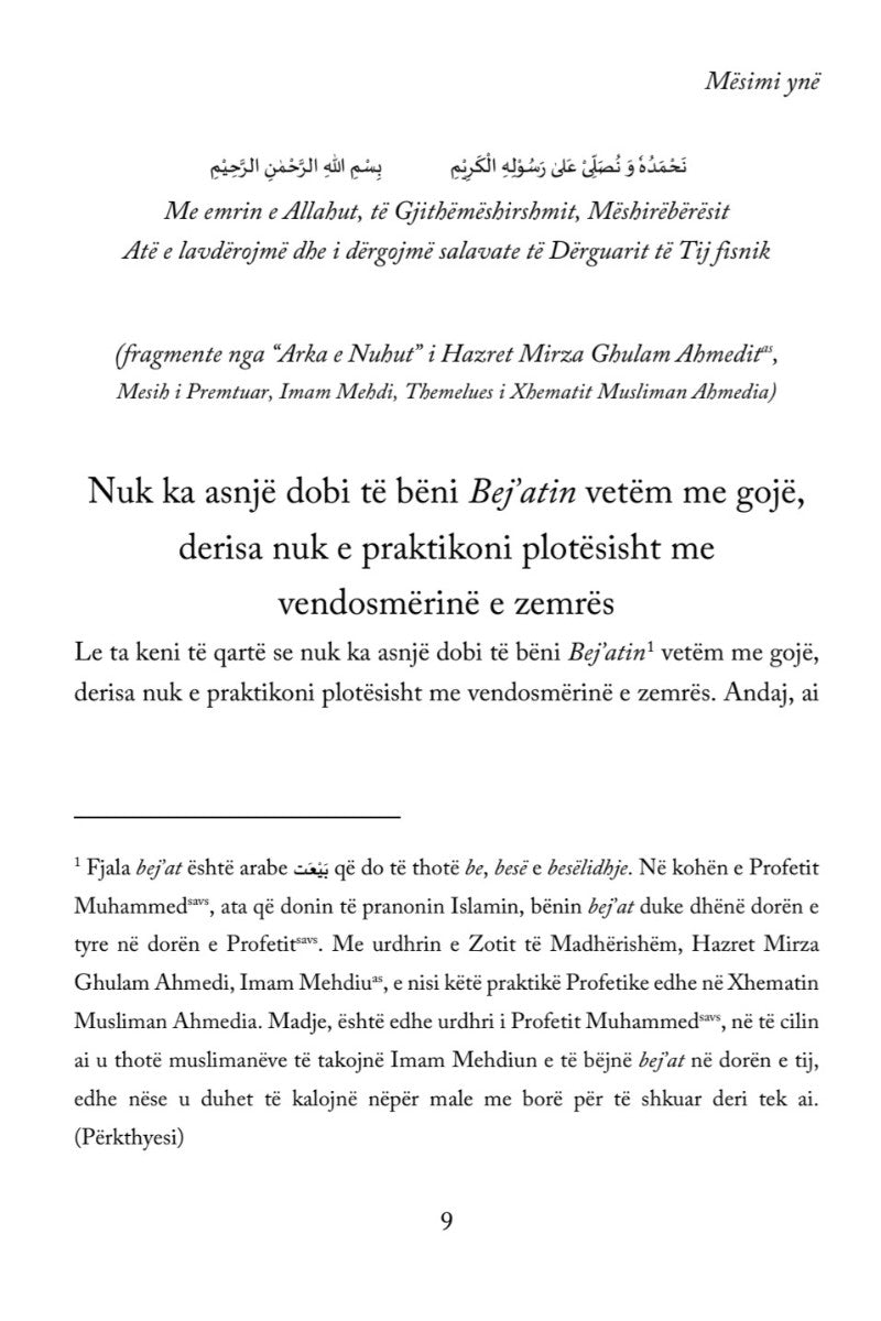 Text in Albanian on a white background 