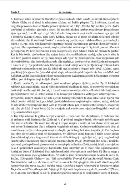 Text page from a book or document with Albanian 