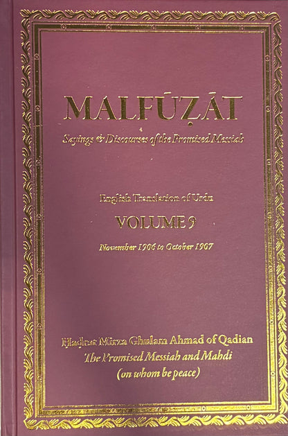 Malfuzat VOL 9