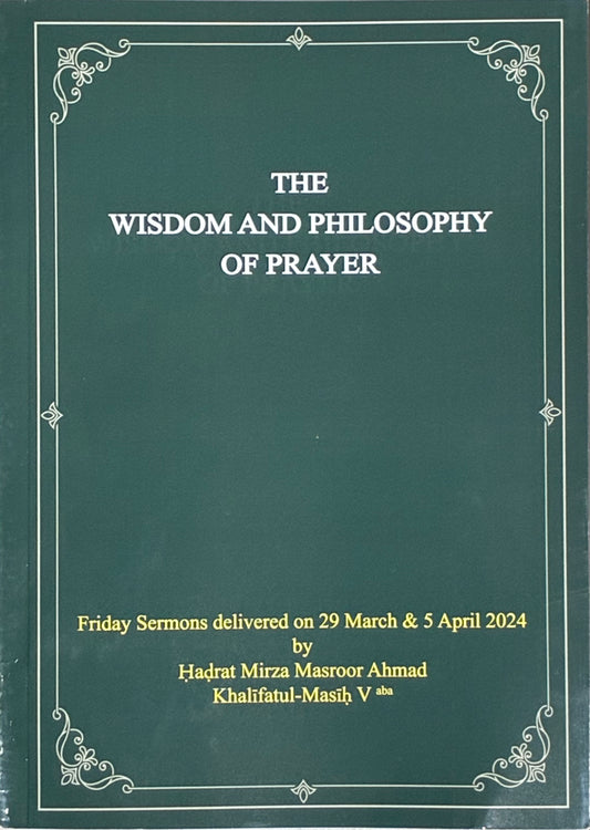 THE WISDOM AND PHILOSOPHY OF PRAYER