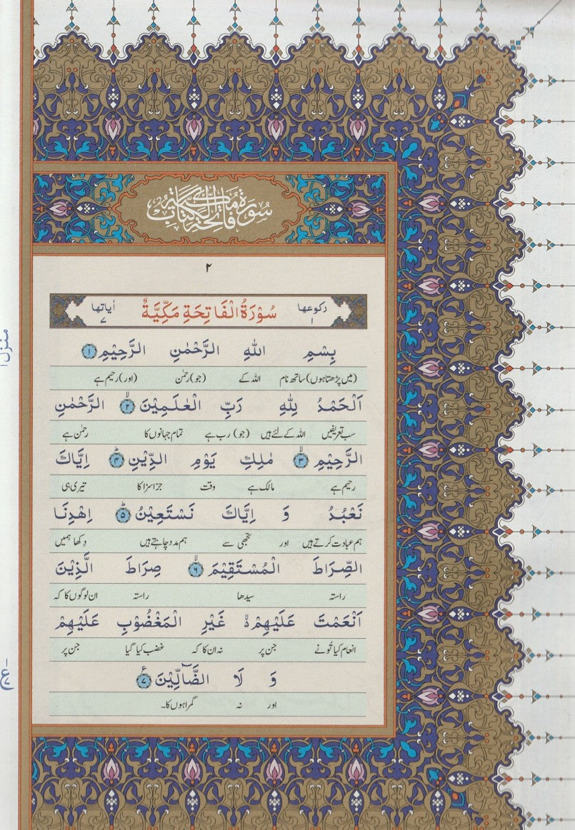 Holy Quran with Urdu Translation by Mir Mohmmad Ishaq (ra)  (قران کریم اردو ترجمہ کے ساتھہ حضرت میر محمد اسحاق )
