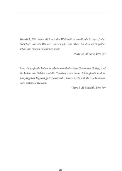 Islam - Antworten auf die Fragen unserer Zeit.