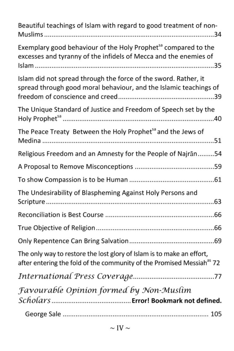 Islam and the Freedom of Conscience