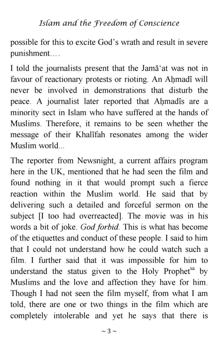 Islam and the Freedom of Conscience