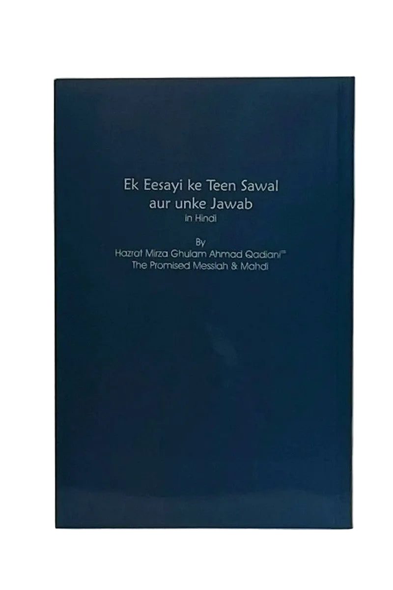 Dark blue book cover with white text on a light gray background